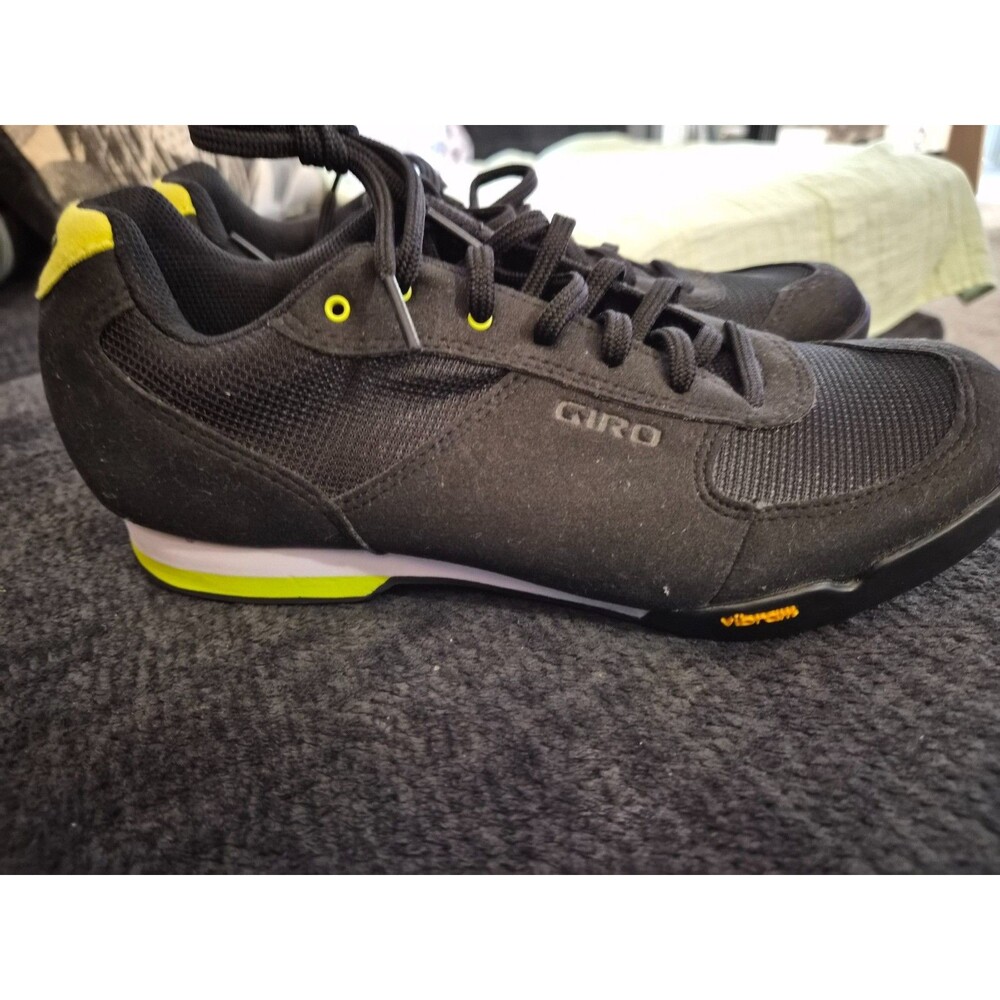 Giro Women's Petra VR Vibram Bicycle Shoes Black/Lime Size US 10, 42 EU